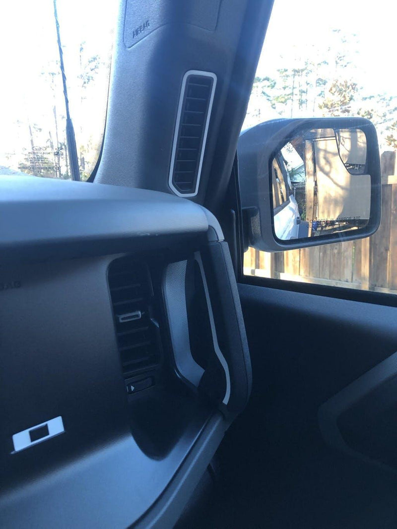 Defroster Vent Outline - 2021+ Bronco - StickerFab