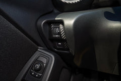 Dimmer and Trunk Switch Trim 3D Carbon Overlays - 2022+ BRZ / GR86 - StickerFab