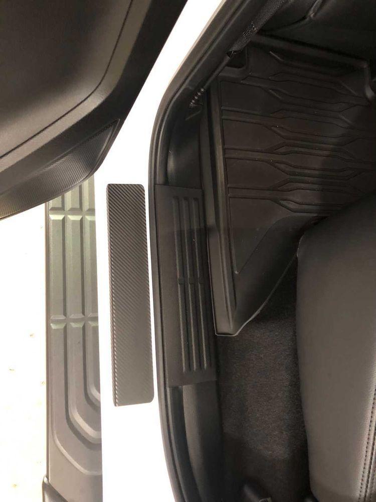 Door Sill Protectors - 2019+ Ford Ranger SuperCrew - StickerFab