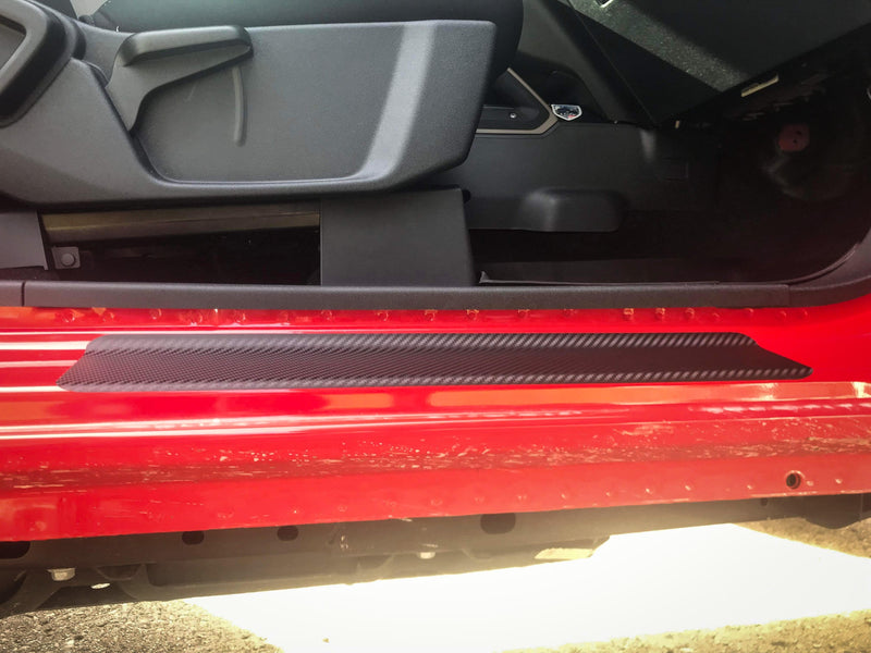 Door Sill Protectors - 2021+ Bronco 2 Door - StickerFab