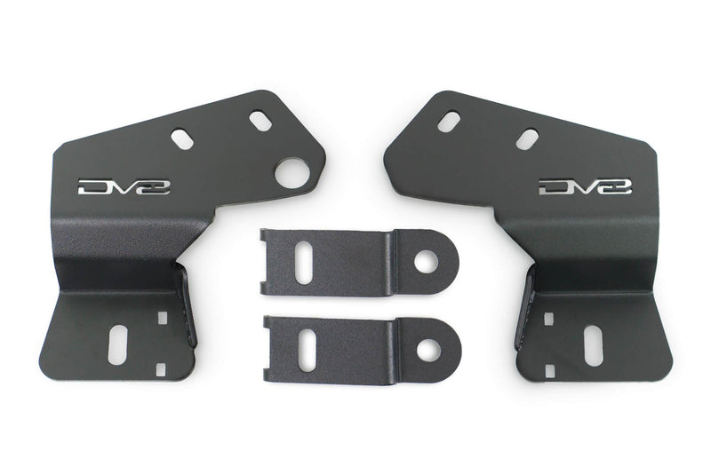 DV8 Dual A-Pillar / Ditch Pod Lights Drop Mounts - 2021+ Bronco - StickerFab