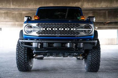 DV8 License Plate Relocation Bracket for OEM HD Modular Bumper - 2021+ Bronco (non-Raptor) - StickerFab