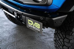 DV8 License Plate Relocation Bracket for OEM HD Modular Bumper - 2021+ Bronco (non-Raptor) - StickerFab