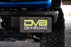 DV8 License Plate Relocation Bracket for OEM HD Modular Bumper - 2021+ Bronco (non-Raptor) - StickerFab