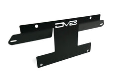 DV8 License Plate Relocation Bracket V2 Center for OEM HD Modular Bumper - 2021+ Bronco (non-Raptor) - StickerFab