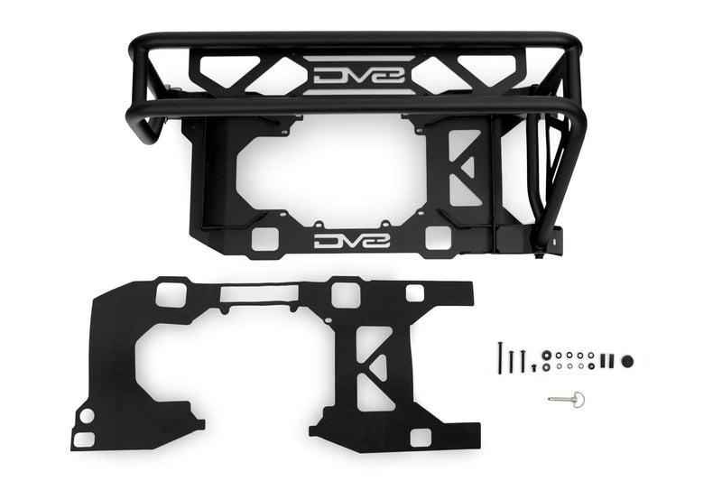 DV8 Offroad Spare Tire Guard and Accessory Mount - 2021+ Bronco (Non-Raptor) - StickerFab