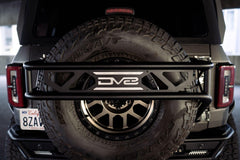 DV8 Offroad Spare Tire Guard and Accessory Mount - 2021+ Bronco (Non-Raptor) - StickerFab