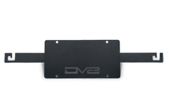 DV8 V1 License Plate Relocation Bracket for Capable Bumper - 2021+ Bronco - StickerFab