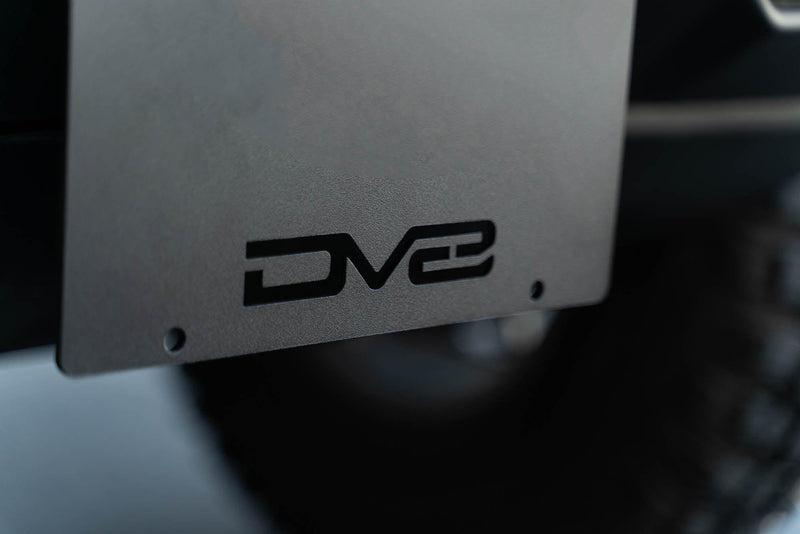 DV8 V1 License Plate Relocation Bracket for Capable Bumper - 2021+ Bronco - StickerFab