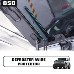 OSD Extended Rear Defroster Connector Protectors - 2021+ Bronco w/ Hard Top