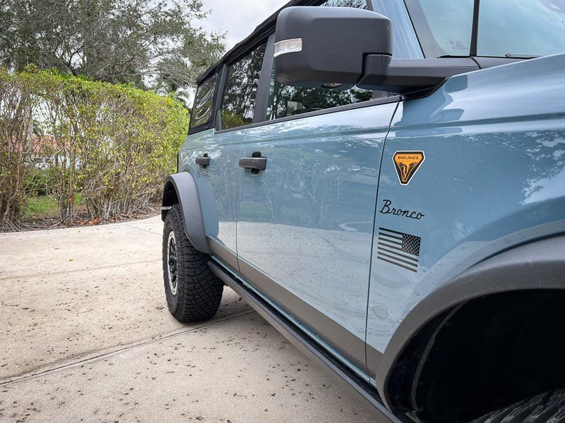 EZ Install Door Cup Protectors - 2021+ Bronco - StickerFab