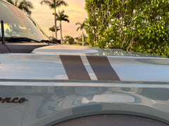 Fender Racing Stripes - 2021+ Bronco (non-Raptor) - StickerFab