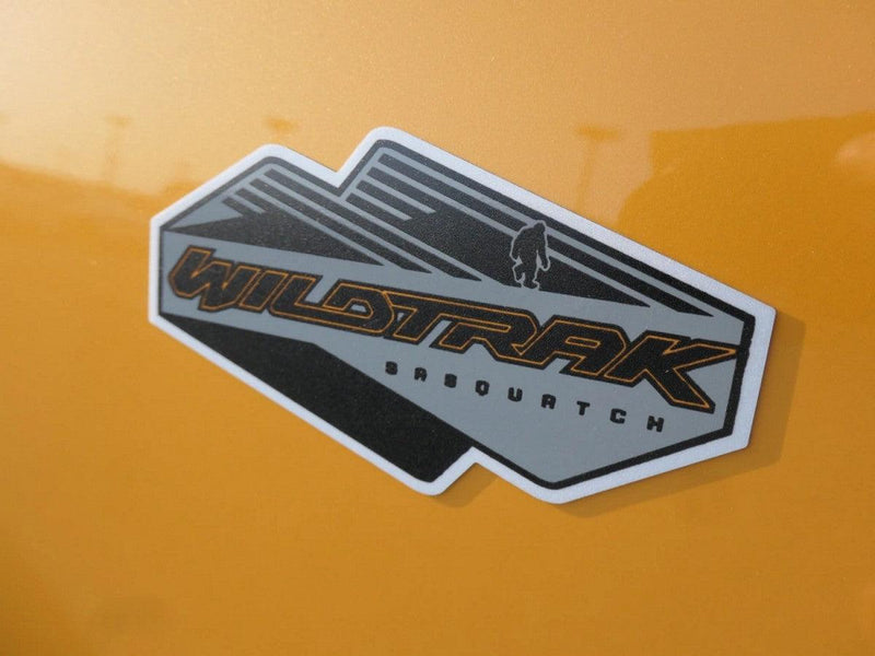 Ford Genuine OEM Wildtrak Sasquatch Fender Emblem - 2021+ Bronco - StickerFab