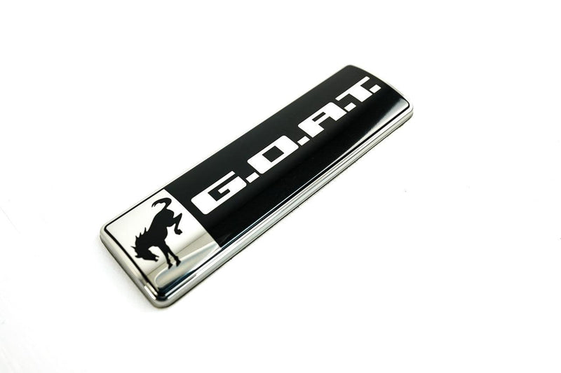 Ford OEM G.O.A.T. Emblem (M-1447-GOAT) - 2021+ Bronco / Bronco Sport / Universal - StickerFab