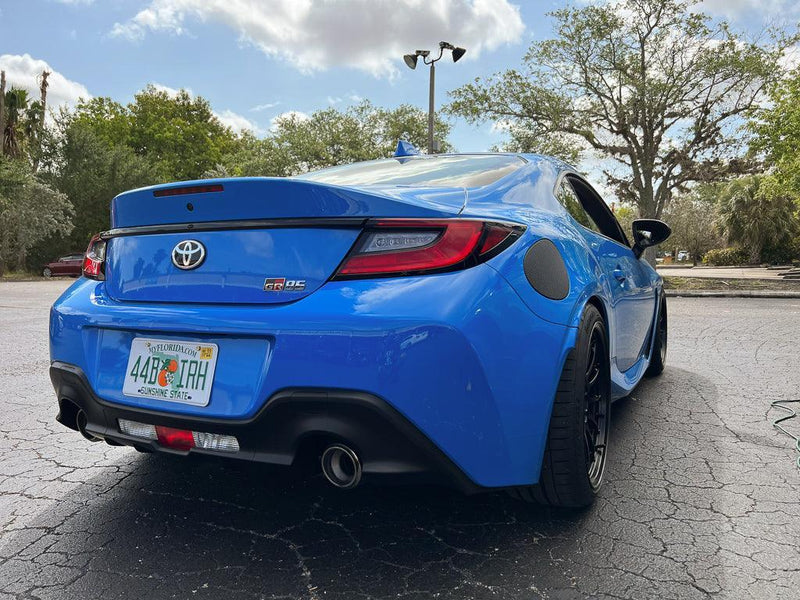 Fuel Door 3D Carbon Overlay - 2022 BRZ / GR86 - StickerFab