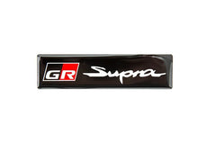 GR Supra Emblem Inserts for Weathertech Floor Mats (Single) - 2020+ Supra - StickerFab