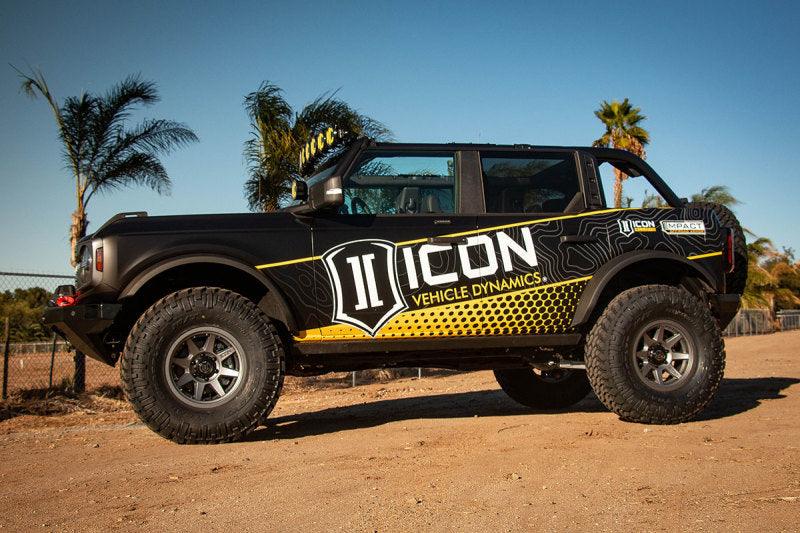 ICON Billet Rear Lower Link Kit - 2021+ Bronco - StickerFab