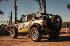 ICON Billet Rear Upper Adjustable Link Kit - 2021+ Bronco - StickerFab