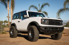 ICON Rebound Pro 17x8.5 6x5.5 0mm Offset 4.75in BS 106.1mm Bore Titanium Wheel - 2021+ Ford Bronco - StickerFab