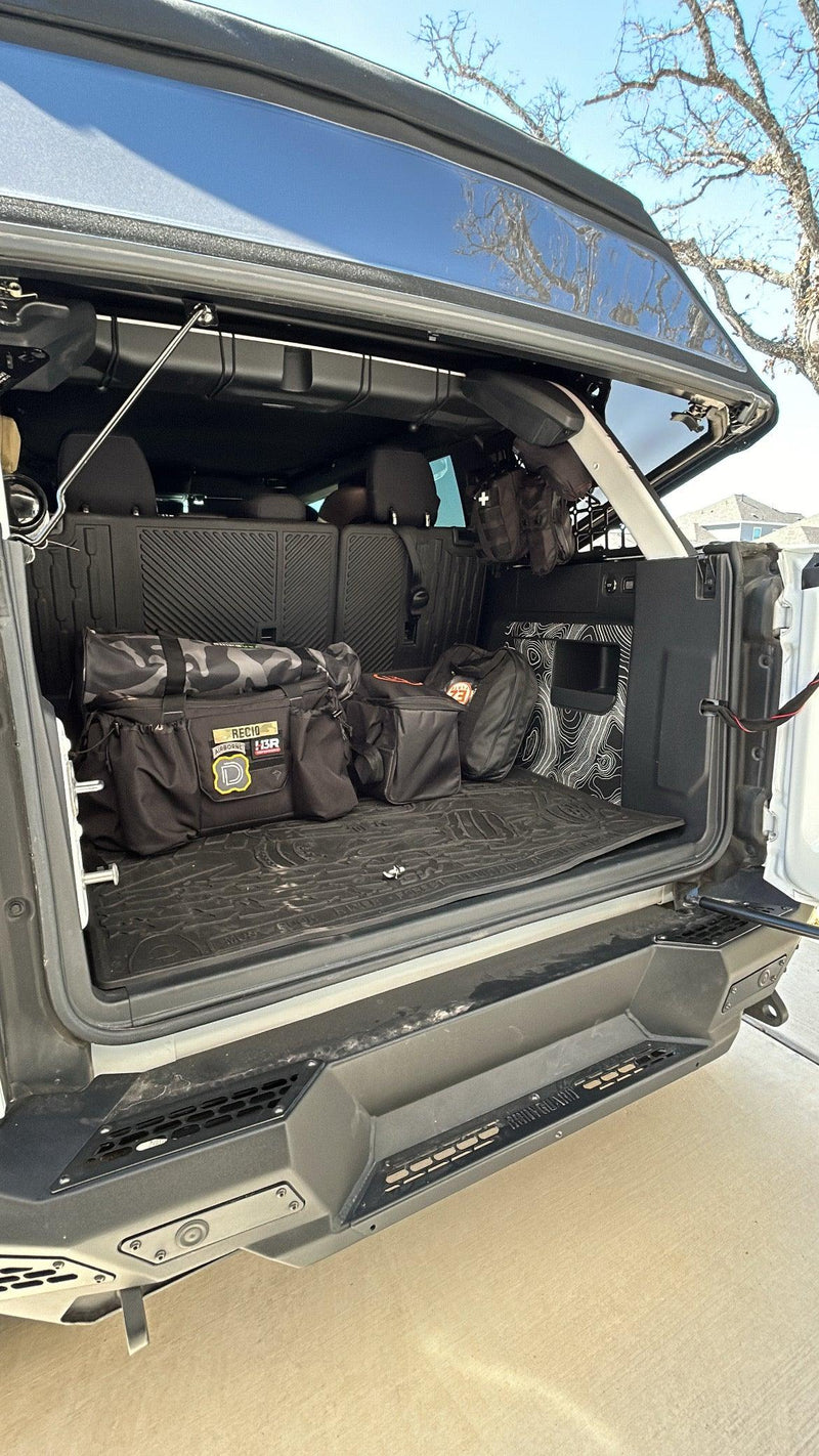 Topo Cargo Area Overlay Kit Part 1 (Printed Series) - 2021+ Bronco 4 Door - StickerFab