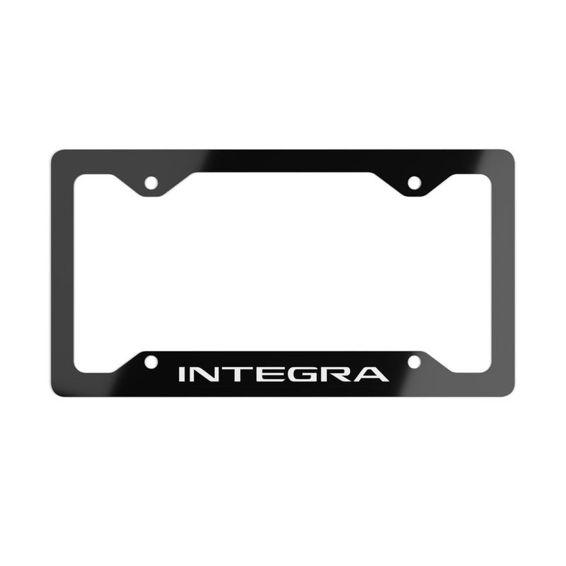 "Integra" Metal License Plate Frame V2 - Made in USA - StickerFab