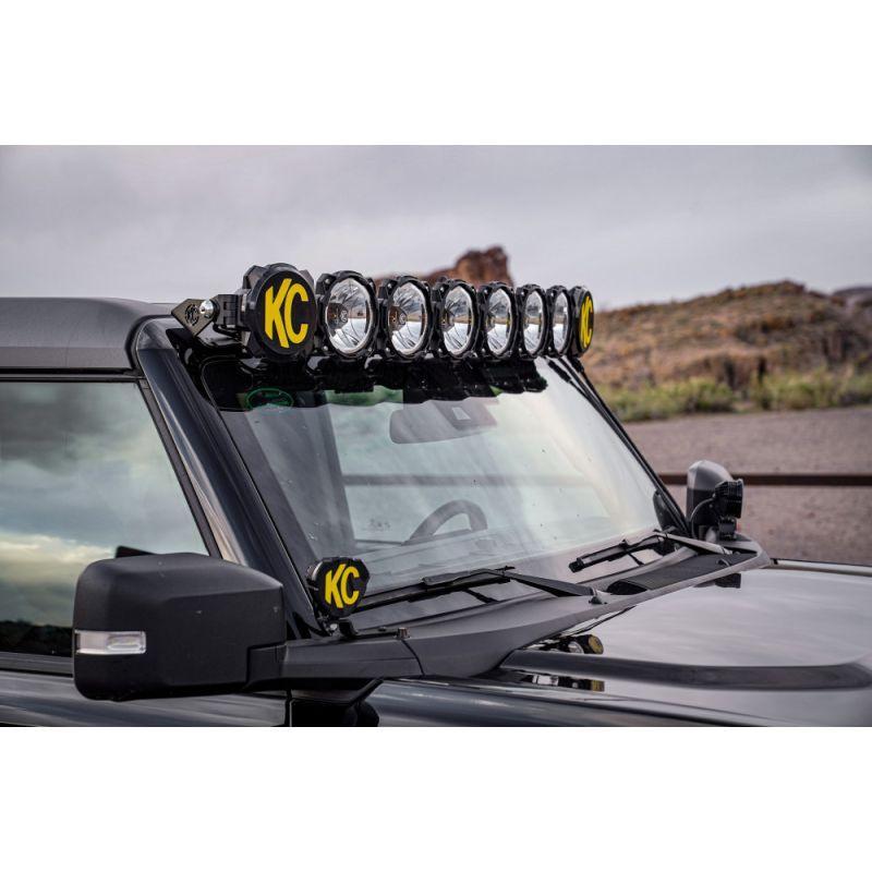 KC HiLiTES Gravity LED Pro6 50in Roof Light Bar Kit - 2021+ Bronco - StickerFab