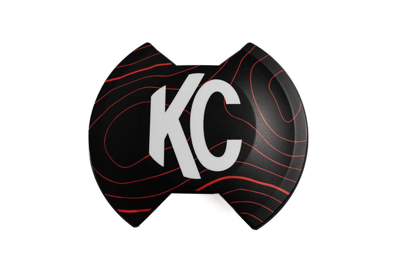 KC HiLITES 6" SlimLite LED Cover Topo Overlays - Universal - StickerFab