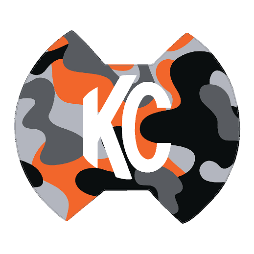 KC HiLITES 6" SlimLite LED Cover Overlays - Universal - StickerFab