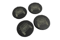 Laser Series 6th Gen Stone Coasters (Set of 4) - StickerFab