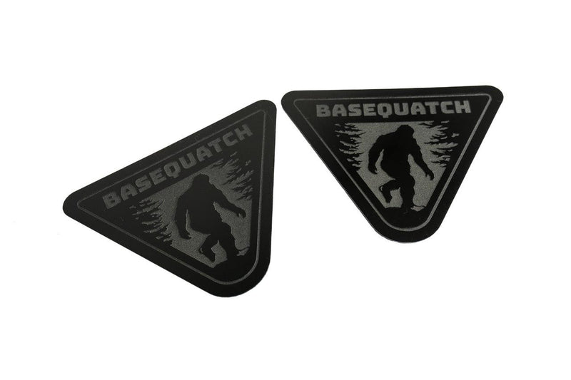 Laser Series Basequatch Fender Emblem - 2021-2023 Bronco Base - StickerFab