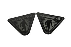 Laser Series Basequatch Fender Emblem - 2021-2023 Bronco Base - StickerFab