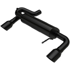 MagnaFlow Axle-Back Exhaust w/ Dual Split Rear Style Exit- Black Tips - 2021+ Brocno 2.3L - StickerFab