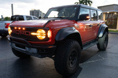 Matte Window Frame Black Out Kit - 2021+ Bronco - StickerFab