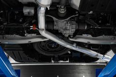 MBRP Aluminized Steel 4in OD Tip Single Side Exit 3in Cat Back Exhaust - 2022+ Maverick 2.0L - StickerFab