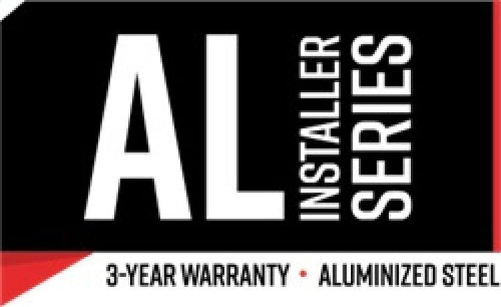 MBRP Aluminized Steel 4in OD Tip Single Side Exit 3in Cat Back Exhaust - 2022+ Maverick 2.0L - StickerFab
