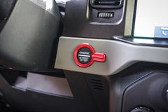 Metal Push to Start Trim (Red, Blue, or Silver) - 2021+ Bronco - StickerFab