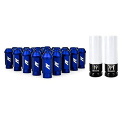 Mishimoto Aluminum Locking Lug Nuts M12x1.5 27pc Set - 2021+ Bronco (non Raptor) - StickerFab