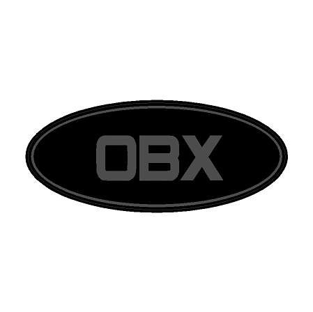 "OBX" Rear Oval Emblem Overlays (Printed Series) - 2021-2024 Bronco Outer Banks - StickerFab