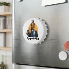 OJ Approved Bottle Opener - StickerFab