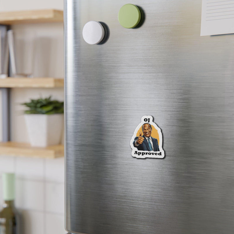 "OJ Approved" Magnet - StickerFab