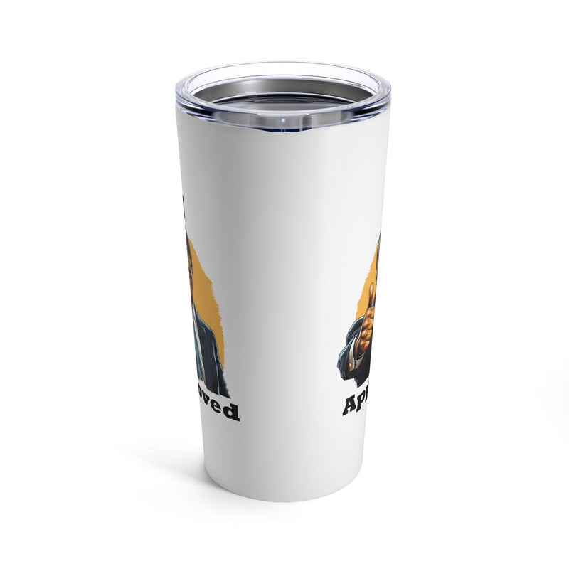 "OJ Approved" Tumbler 20oz - StickerFab