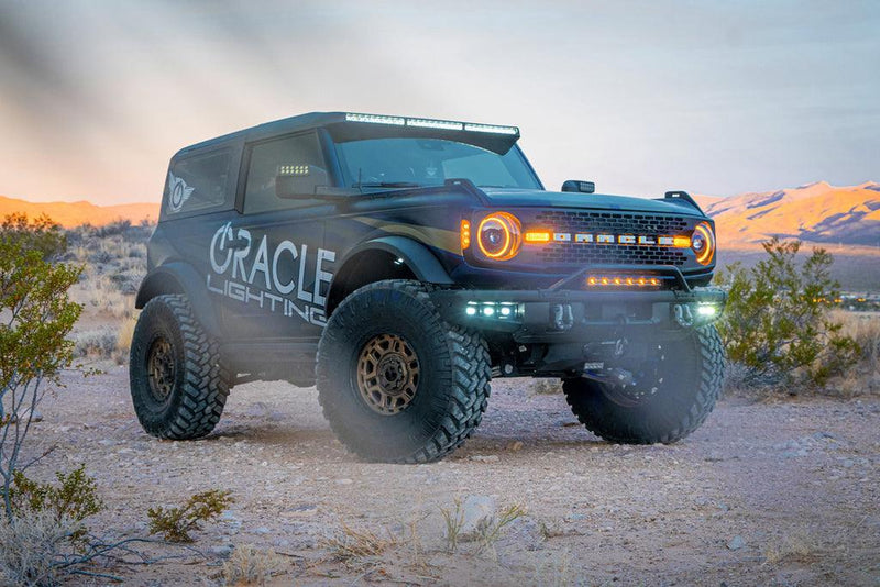 Oracle Oculus Bi-LED Projector Headlights - 2021+ Bronco - StickerFab