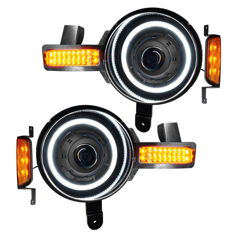 Oracle Oculus Bi-LED Projector Headlights - 2021+ Bronco - StickerFab