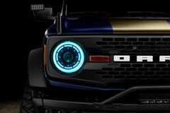 Oracle Oculus RGB Bi-LED Projector Headlights - 2021+ Bronco - StickerFab