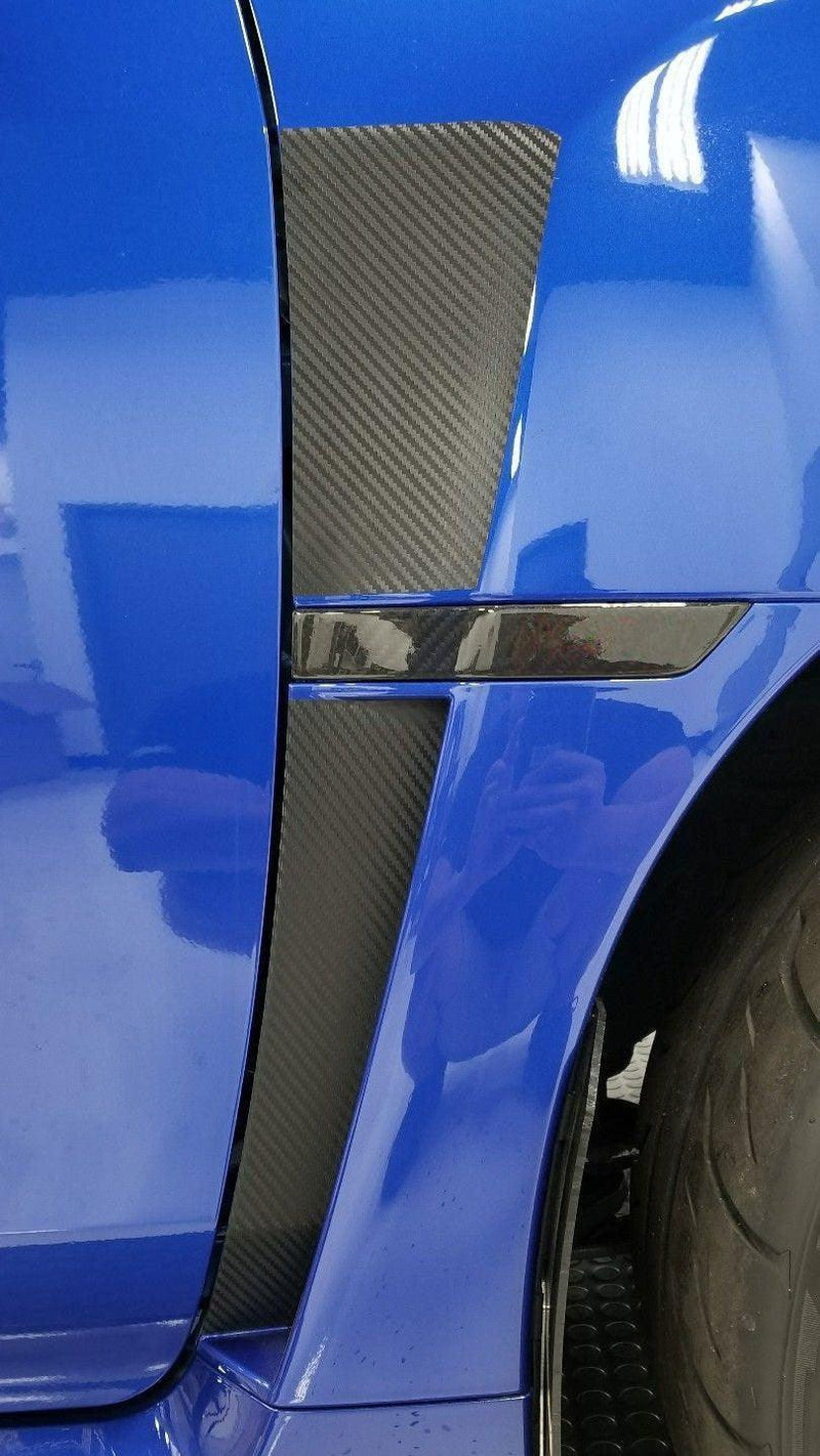 Fender Vent Overlays (Upper / Lower) fits 2015-2021 WRX / STI - StickerFab