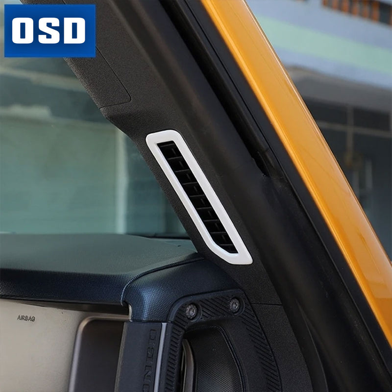 OSD A Pillar Defroster Vent ABS Overlays - 2021+ Bronco