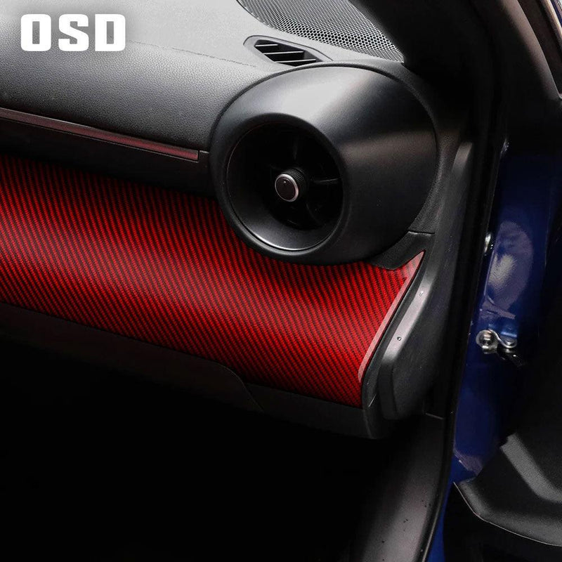 OSD Carbon Fiber Interior Trim Dash Pieces fits 2022+ BRZ / GR86 - StickerFab