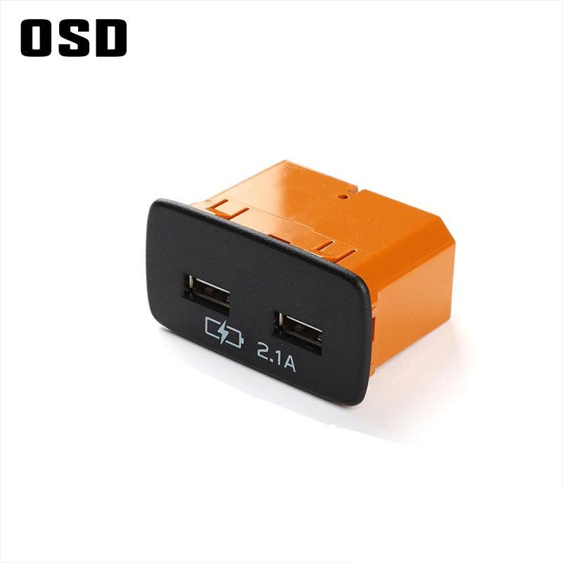 OSD Rear Seat Dual USB Ports fits 2022+ WRX Base - StickerFab