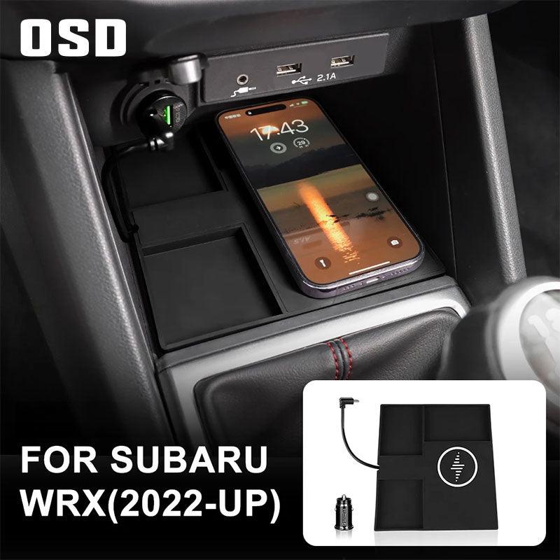 OSD 15W Center Console Wireless Phone Charger fits 2022+ WRX Manual - StickerFab