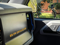 Outer Grab Handle Stripe Overlays (EZ Apply - Standard Series) - 2021+ Bronco - StickerFab